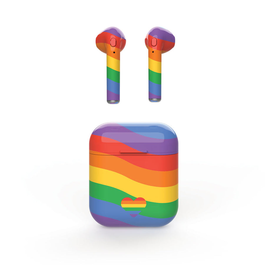 Love Pods True Wireless Earbuds colorways pride